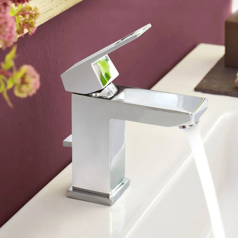 Смеситель для раковины Grohe Eurocube 23445000 Sancos — официальный сайт