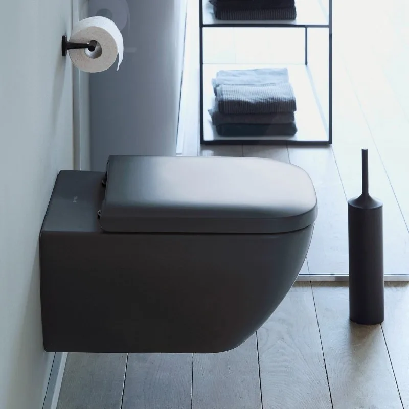 Унитаз подвесной Duravit Happy D.2 Happy D.2 2222098900 64591300 с микролифтом, безободковый, Sancos — официальный сайт
