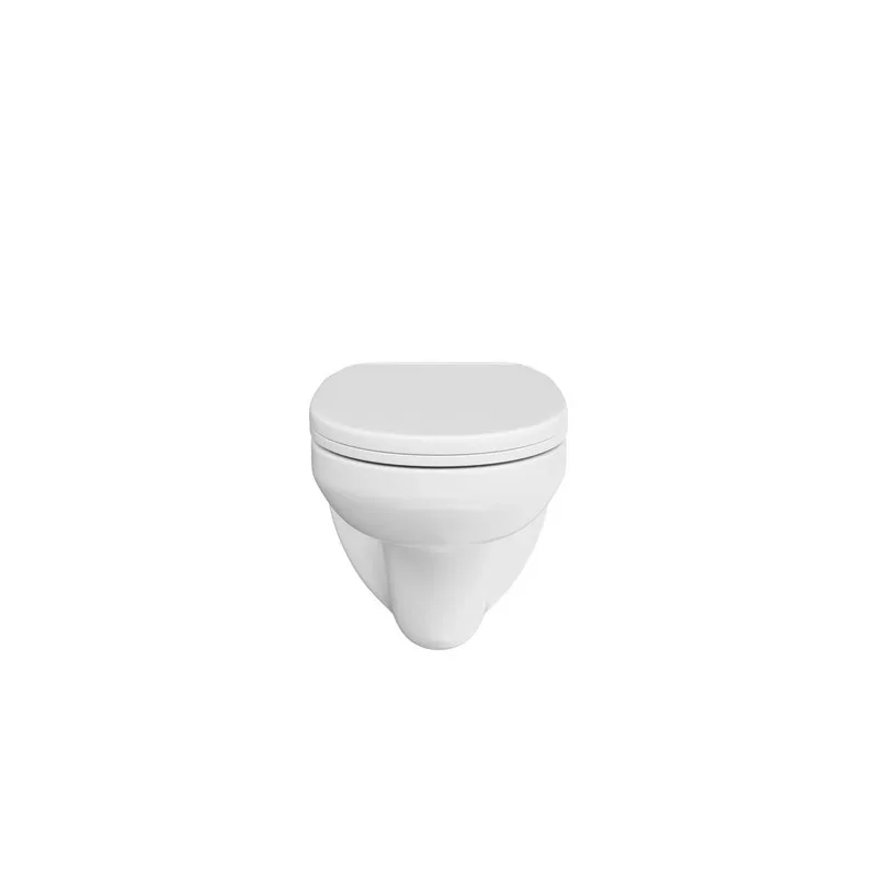 Унитаз подвесной KERAMA MARAZZI Pro KPRO.wc.02 безободковый, крышка-сиденье микролифт Sancos — официальный сайт