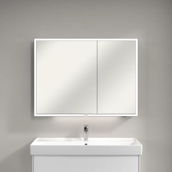 Зеркало-шкаф Villeroy & Boch My View Now A4551000 100х75 с LED-подсветкой, 6500 K