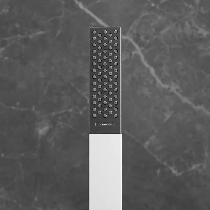 Душевая лейка Hansgrohe Rainfinity 100 26866700 матовый белый Sancos — официальный сайт