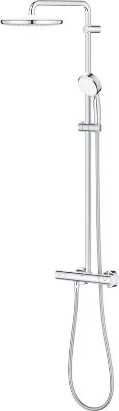 Душевая стойка Grohe Tempesta Cosmopolitan System 250 26670000, с термостатом, хром Sancos — официальный сайт