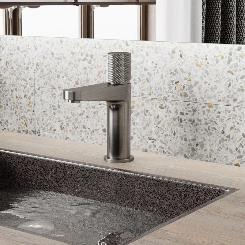 Смеситель для раковины Wasserkraft Tauber 6403 никель Sancos — официальный сайт
