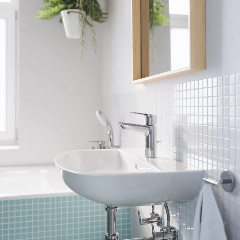 Смеситель Grohe BauLoop 23762001 хром Sancos — официальный сайт