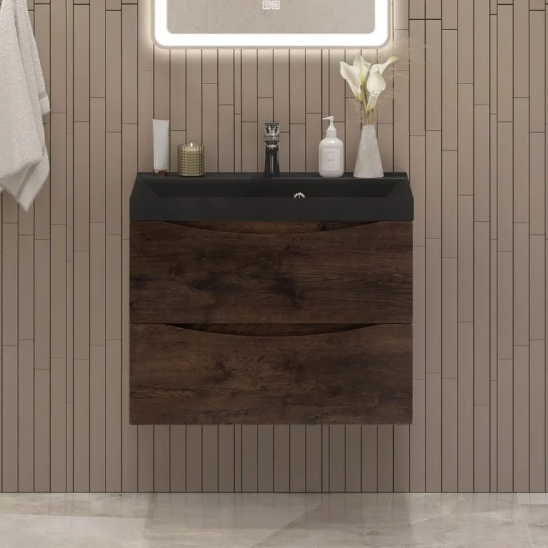 Тумба под раковину без столешницы BelBagno Marino 60 rovere moro Sancos — официальный сайт