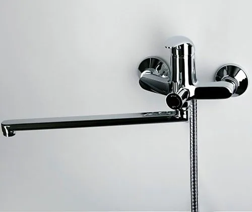 Смеситель с длинным изливом для ванны Wasserkraft Isen 2602L Sancos — официальный сайт
