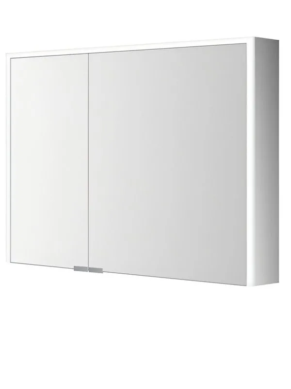 Зеркальный шкаф Esbano ES-5008 80 (30+50)х70 см для ванной с инфракрасным выключателем, с LED-подсве Sancos — официальный сайт