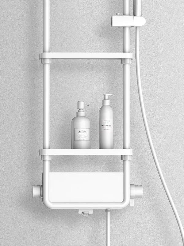 Душевая стойка AQUAme AQM8003W, белая Sancos — официальный сайт