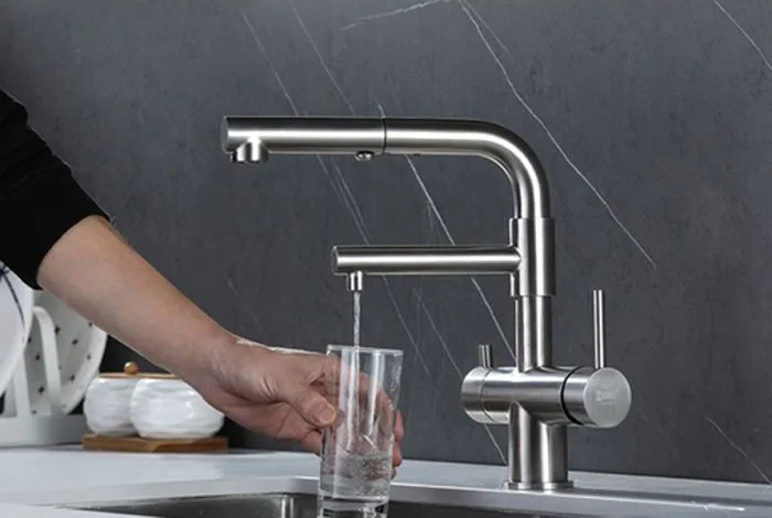 Смеситель для кухни Zorg Sanitary SZR-3216 хром Sancos — официальный сайт