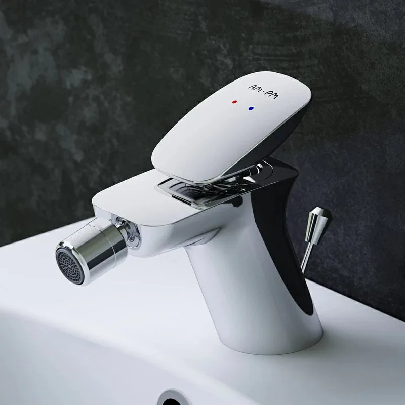Смеситель для биде AM.PM Spirit V2.0 F70A83100 с донным клапаном Sancos — официальный сайт