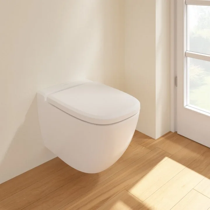Крышка-сиденье Villeroy & Boch Antheus 8M18S1RW stone white Sancos — официальный сайт