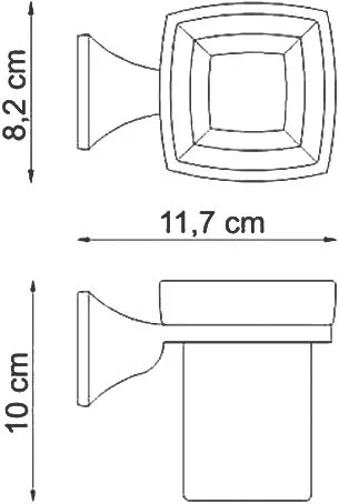 Стакан Wasserkraft Wern K-2528 Sancos — официальный сайт
