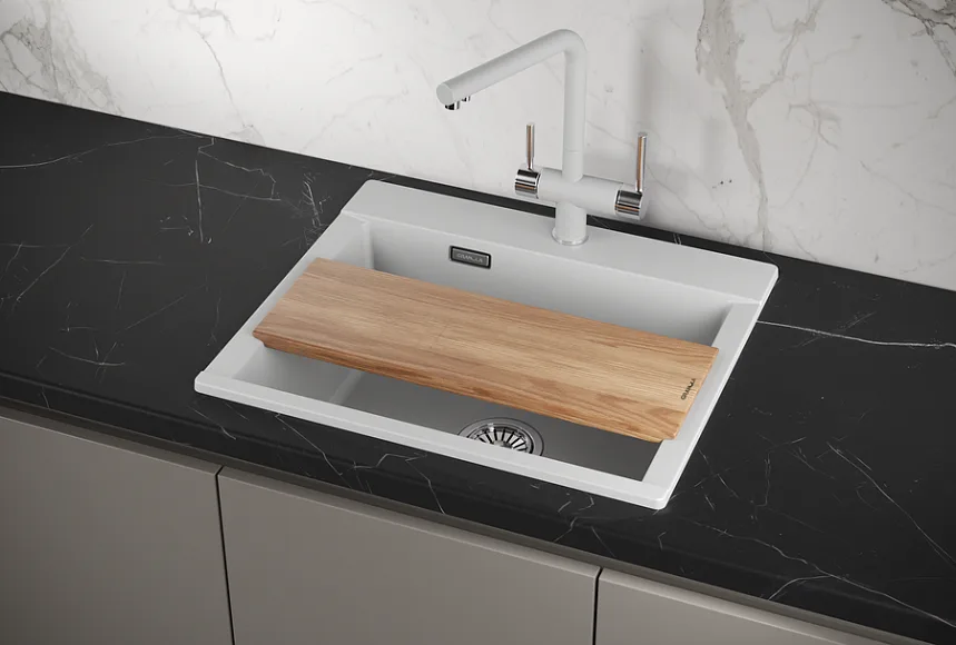 Мойка кухонная Granula Estetica 5804, арктик Sancos — официальный сайт