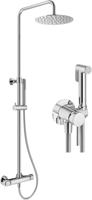Комплект для ванной Plumberia Selection Ixo KITZXO6302CR хром Sancos — официальный сайт