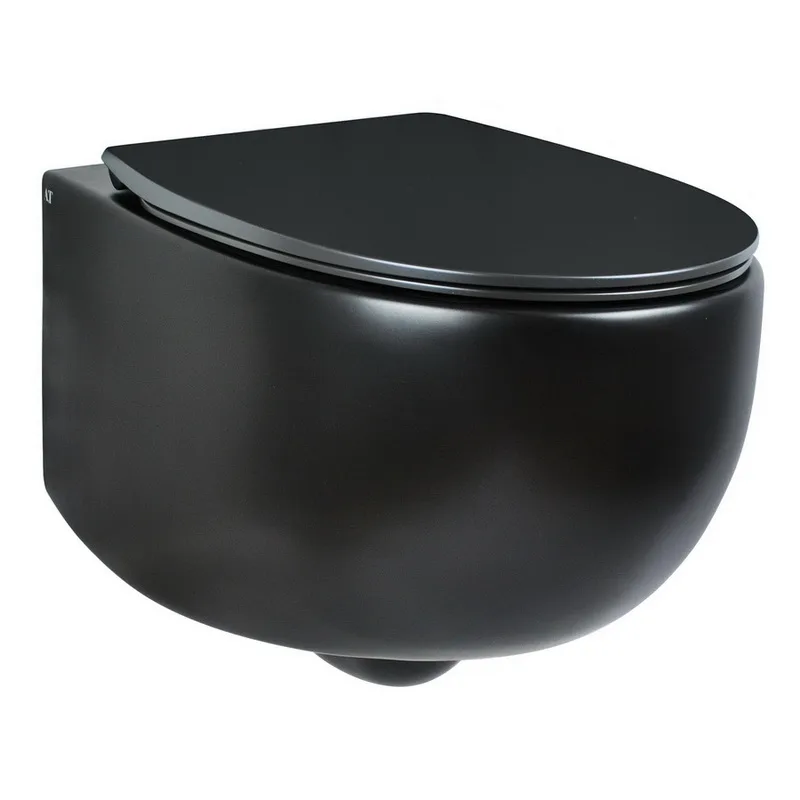Чаша для подвесного унитаза AeT Dot 2.0 S555T0R0V6105 черный матовый Sancos — официальный сайт