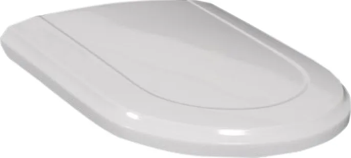 Крышка-сиденье Villeroy & Boch Hommage 8809S1R1 альпийский белый, с микролифтом, петли хром Sancos — официальный сайт