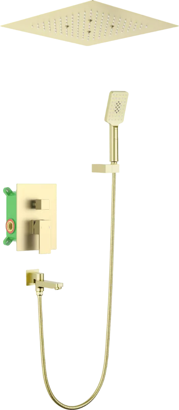 Душевой комплект Timo Selene SX-2039/17SM, С ВНУТРЕННЕЙ ЧАСТЬЮ, золото матовое Sancos — официальный сайт