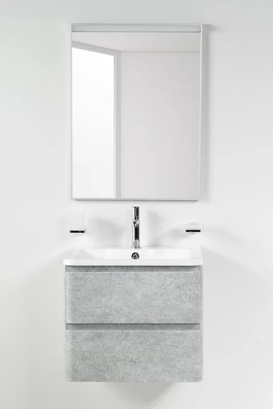 Тумба под раковину без столешницы BelBagno Albano 60 подвесная, cemento verona grigio Sancos — официальный сайт