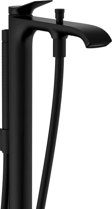 Напольный смеситель для ванны с душем Hansgrohe Vivenis 75445670, матовый черный Sancos — официальный сайт