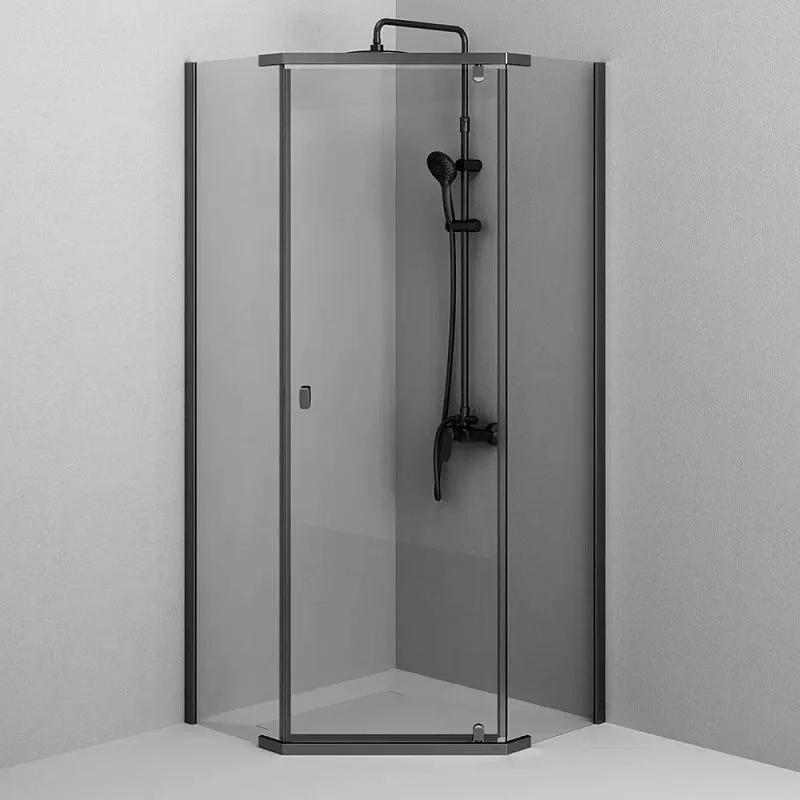 Душевой уголок AM.PM Sunny W87G-405-9090-BT 90x90 см, черный матовый Sancos — официальный сайт