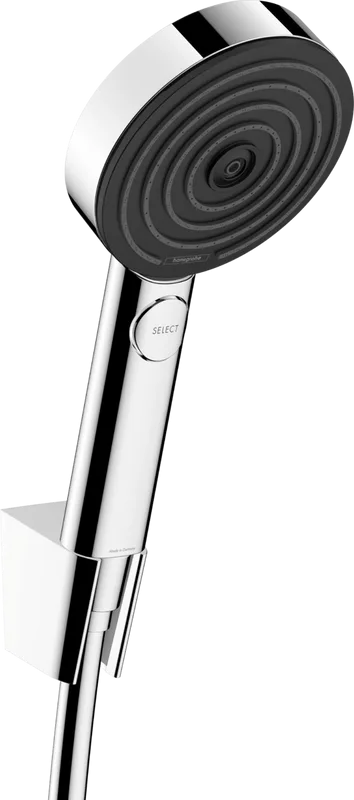 Душевой гарнитур Hansgrohe Pulsify Relaxation 105 3 jet 24302000, 1,25 м, хром Sancos — официальный сайт