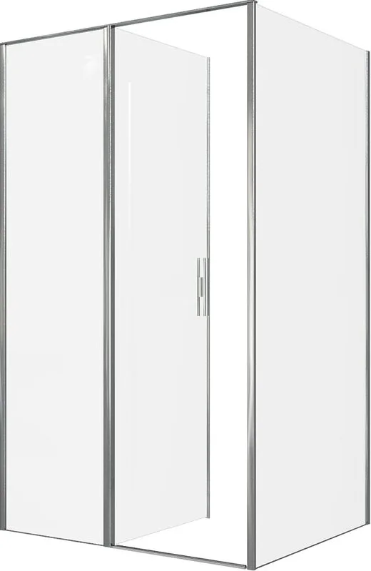 Душевой уголок Allen Brau Priority 120x80, профиль хром, стекло прозрачное Sancos — официальный сайт