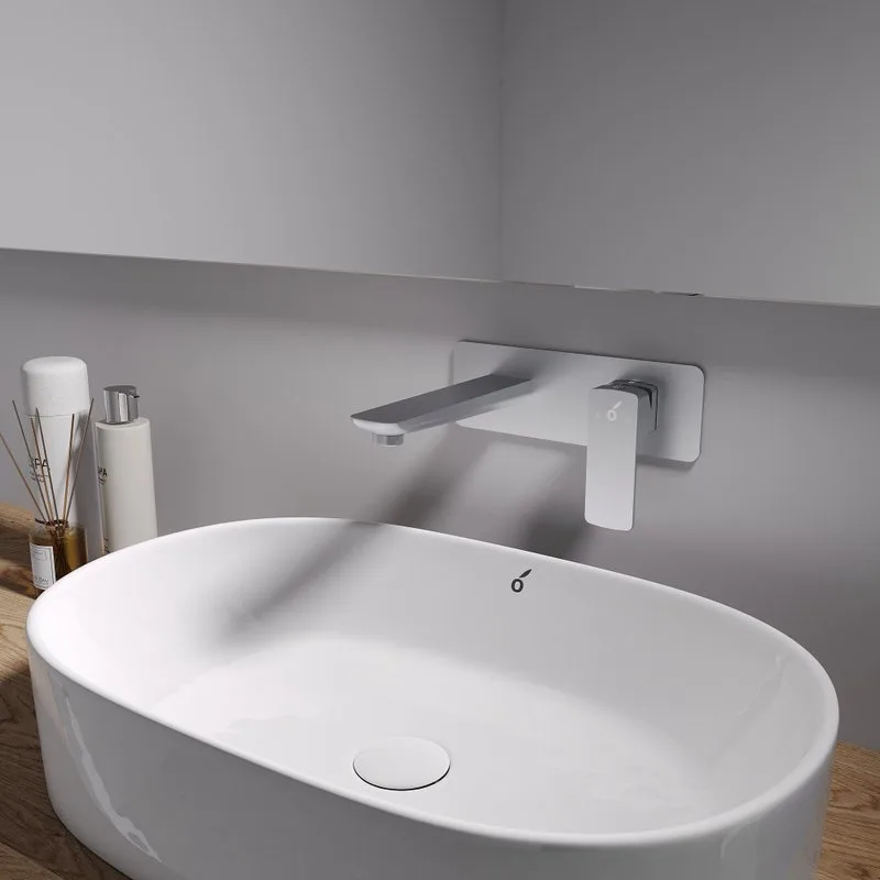 Смеситель для раковины Oliveeka D OL-869003-CR С ВНУТРЕННЕЙ ЧАСТЬЮ, хром Sancos — официальный сайт