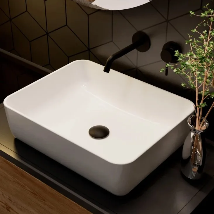 Смеситель для раковины AQUAme Siena AQM6215MB С ВНУТРЕННЕЙ ЧАСТЬЮ, черный матовый Sancos — официальный сайт