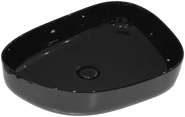Накладная раковина BelBagno BB1435-NERO Sancos — официальный сайт