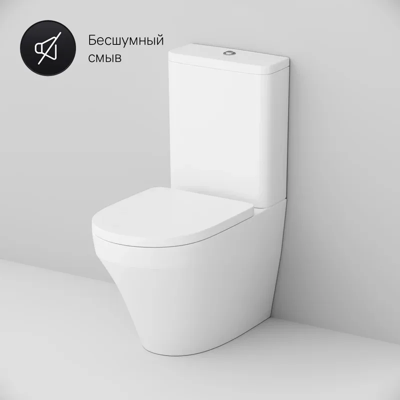 Унитаз-компакт AM.PM Inspire C508607WH с бачком Sancos — официальный сайт