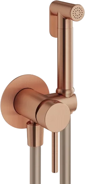 Гигиенический душ Plumberia Selection Ixo XO2000RS брашированная медь Sancos — официальный сайт