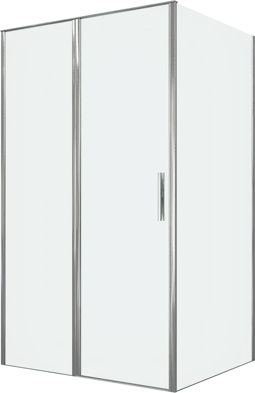 Душевой уголок Allen Brau Priority 120x100, профиль хром, стекло прозрачное Sancos — официальный сайт