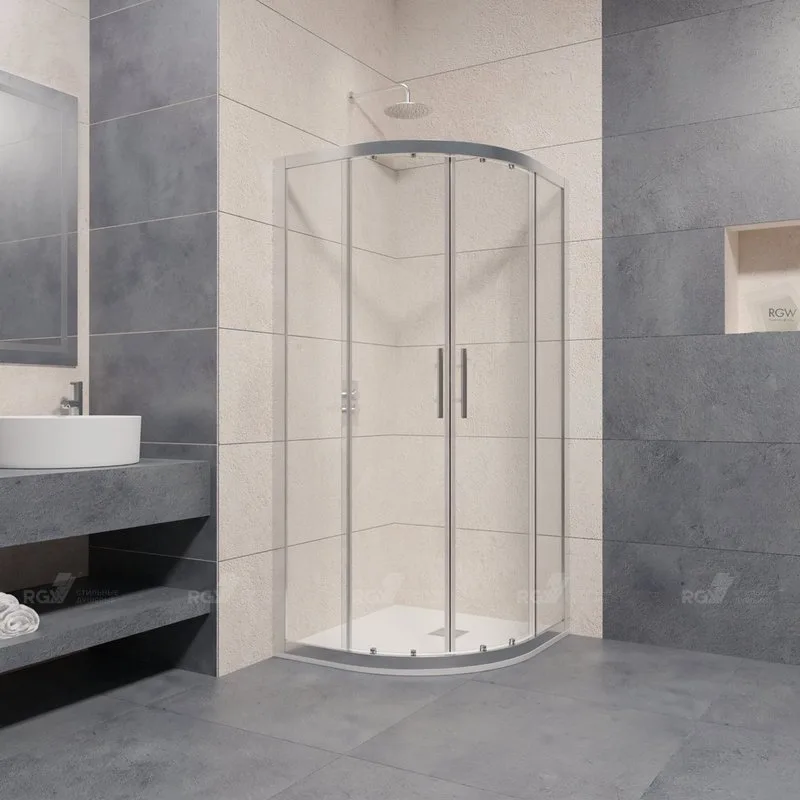 Душевой уголок RGW Passage PA-51 800x800x1900 профиль хром Sancos — официальный сайт