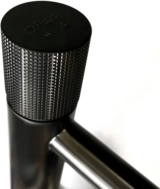 Смеситель для раковины Paini Cox Grip 7GPZ205O черный брашированный Sancos — официальный сайт