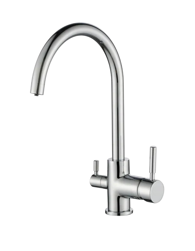 Смеситель для кухни Emar Steel ЕС - 3007 хром Sancos — официальный сайт
