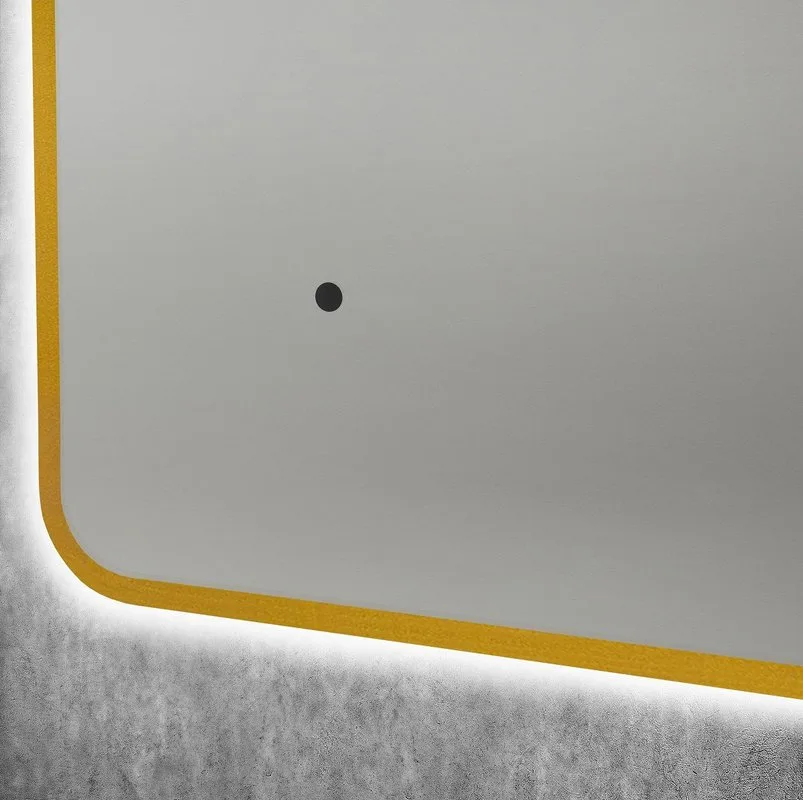 Зеркало Art&Max Siena S 60х100 золото, с LED-подсветкой, 6000К Sancos — официальный сайт