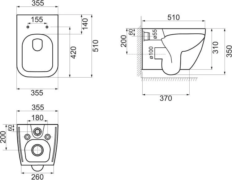 Унитаз подвесной BelBagno Alpina BB10100CHR Sancos — официальный сайт