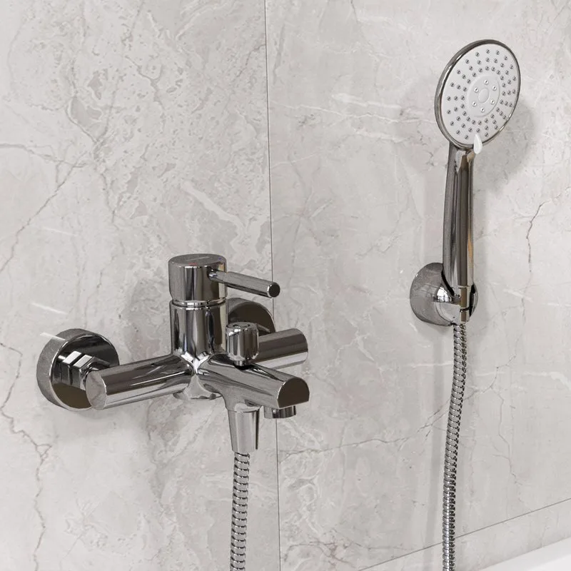 Смеситель для ванны с душем Wasserkraft Main 4101 Sancos — официальный сайт