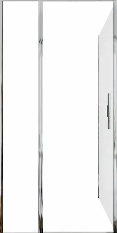 Душевой уголок Allen Brau Priority 100x90, профиль хром, стекло прозрачное Sancos — официальный сайт