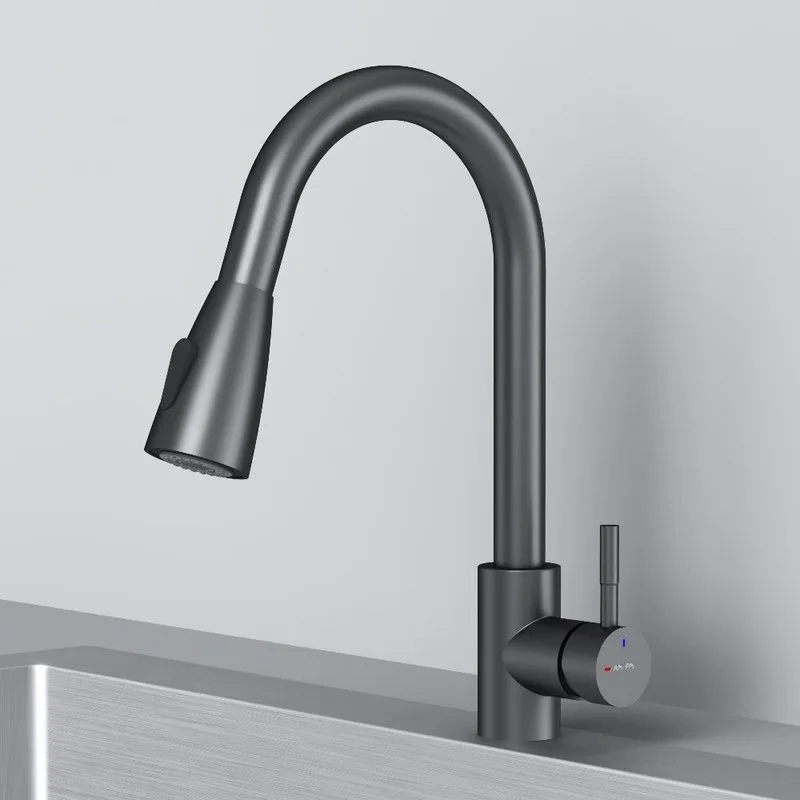 Смеситель для кухни AM.PM X-Joy S F85B07522, черный Sancos — официальный сайт
