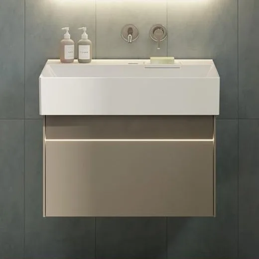 Тумба под раковину без столешницы KERAMA MARAZZI Logica 70 подвесная, песчаная Sancos — официальный сайт