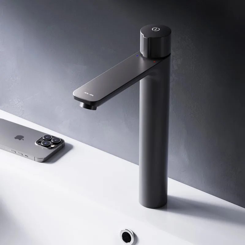 Смеситель для раковины AM.PM X-Joy TouchReel F85A92522 черный Sancos — официальный сайт