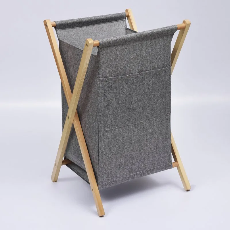 Корзина для белья Wasserkraft Nau WB-772-L серая Sancos — официальный сайт