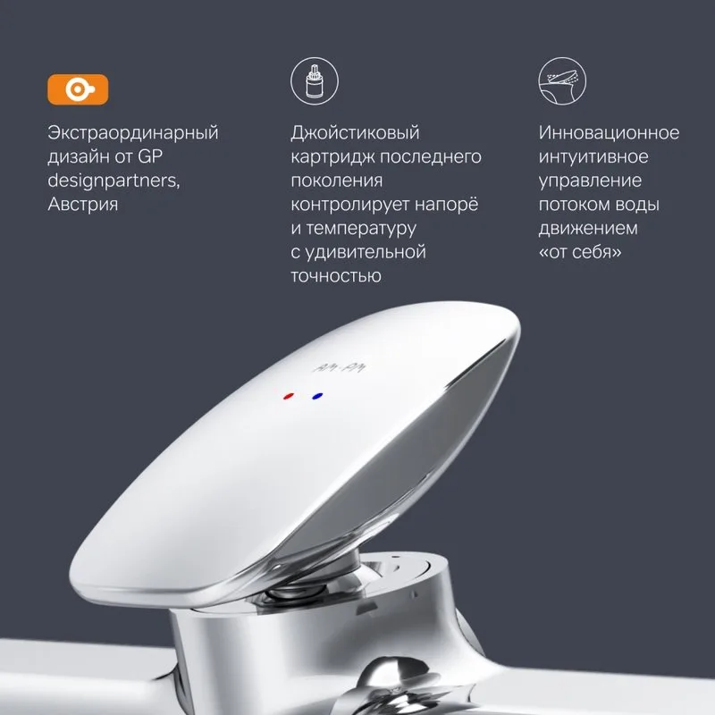 Смеситель для душа AM.PM Spirit V2.0 F70A20000 Sancos — официальный сайт