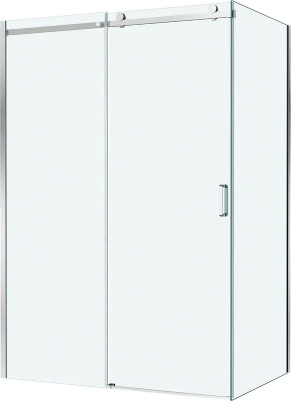 Душевой уголок BelBagno Soft Close-2 AH-1-150/100-C-Cr профиль хром Sancos — официальный сайт
