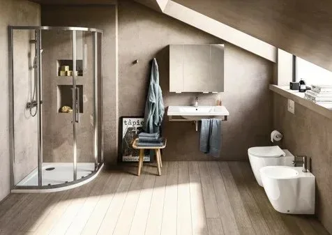 Поддон для душа Ideal Standard Hotline 90x90 сегментный Sancos — официальный сайт