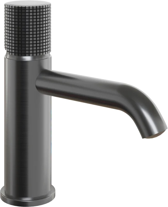 Смеситель для раковины Paini Cox Grip 7GPZ205O черный брашированный Sancos — официальный сайт