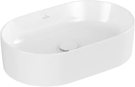 Накладная раковина Villeroy & Boch Collaro 4A1956R1 альпийский белый, CeramicPlus Sancos — официальный сайт