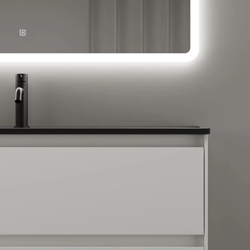 Тумба под раковину Sancos Cento 100 подвесная белый глянец, CN100W Sancos — официальный сайт