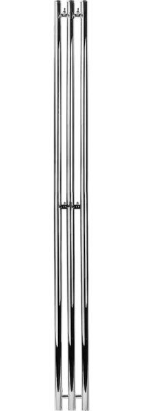 Полотенцесушитель электрический Secado Бергамо 3К 1800х140 L полированный хром